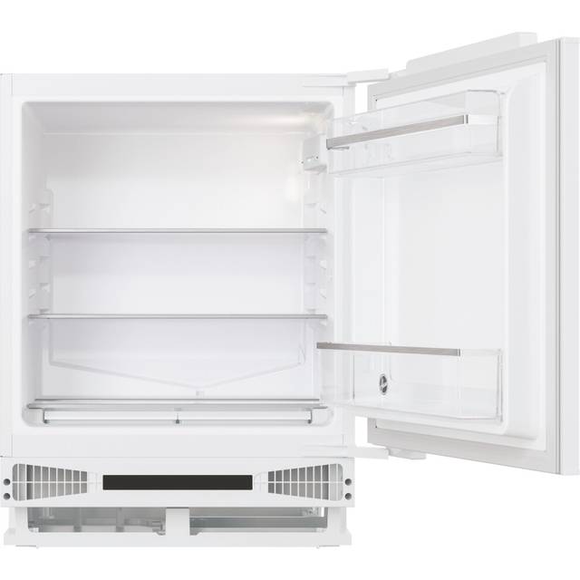 HOOVER HOMLSE68EWKP Integrated Undercounter Fridge - Fixed Hinge, White