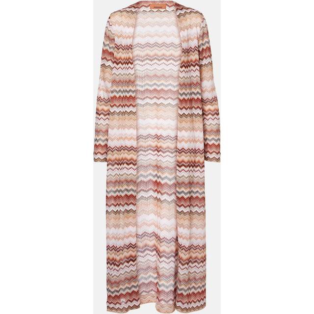 Missoni, Long Knitwear, female, Multicolor, XS, MultiColour V-Neck Jumper