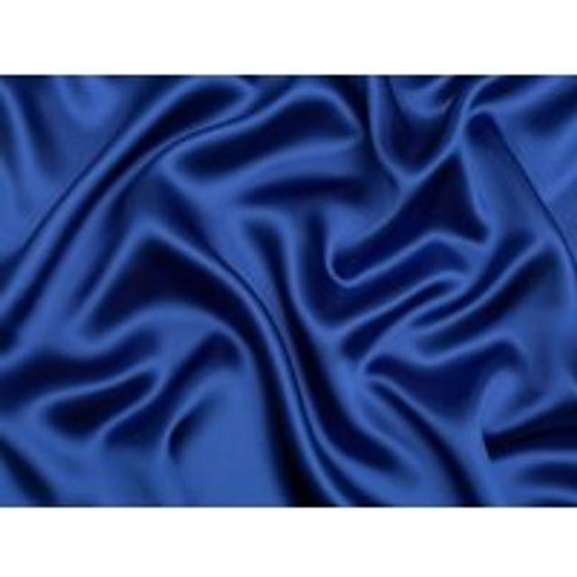 Minerva Core Range Luxury Viscose Satin Fabric Royal Blue