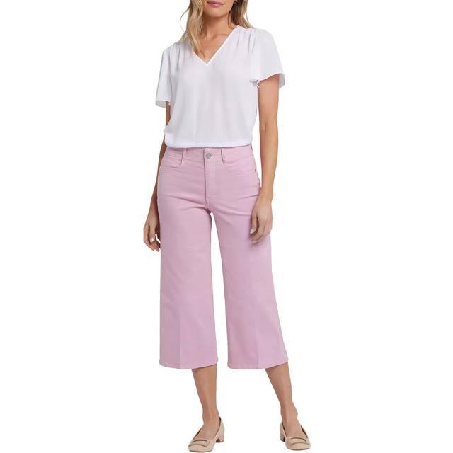 NYDJ Brigitte Wide Leg Capri Jeans