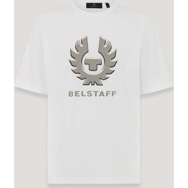Belstaff Liquify Graphic T-shirt Men's Cotton Jersey White Size 2XL