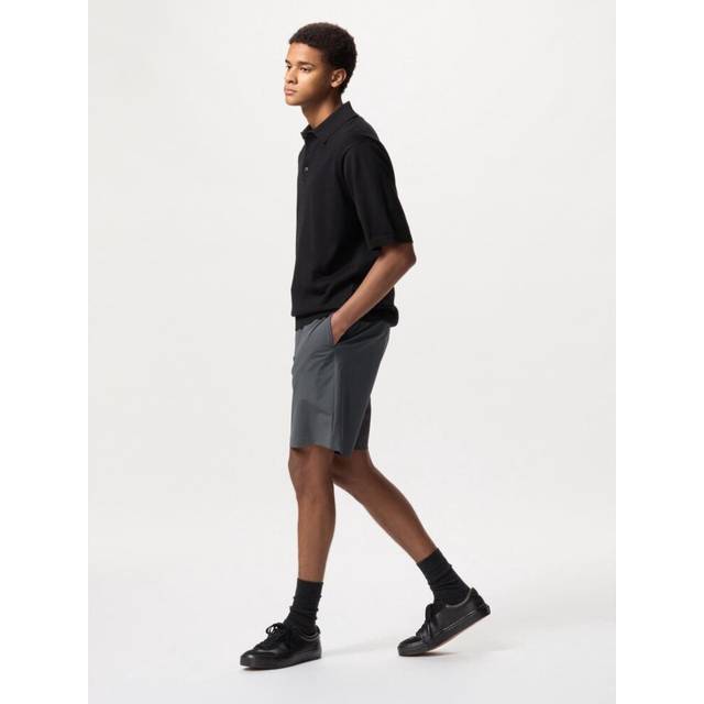 (08 DARK GRAY/L) Uniqlo Japan Ultra Stretch Shorts