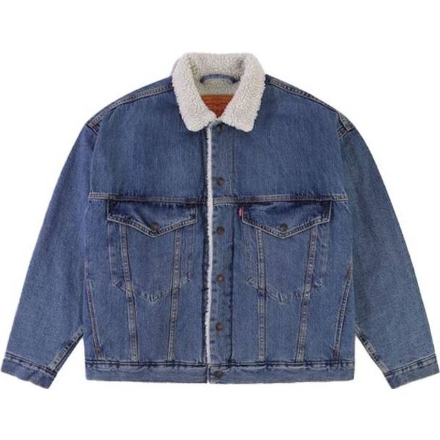 Levis Single-breasted Denim Jacket Blue 28814-0001 - TAN - M
