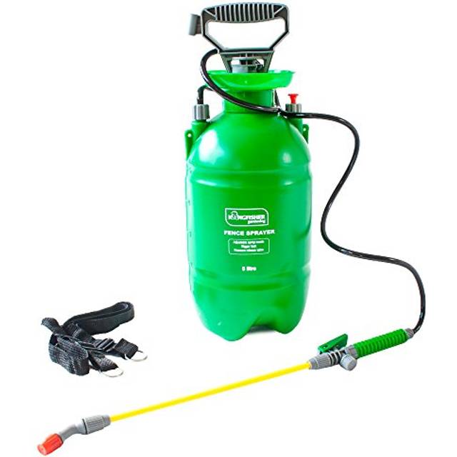 5L Kingfisher / Ronseal Pressure Pump Sprayer Gun Shed & Fence Garden Wood Paint