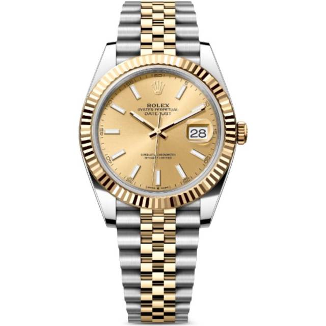 Rolex Datejust in stainless steel and white gold 14k Ref: Rolex - 1601 Circa 1978