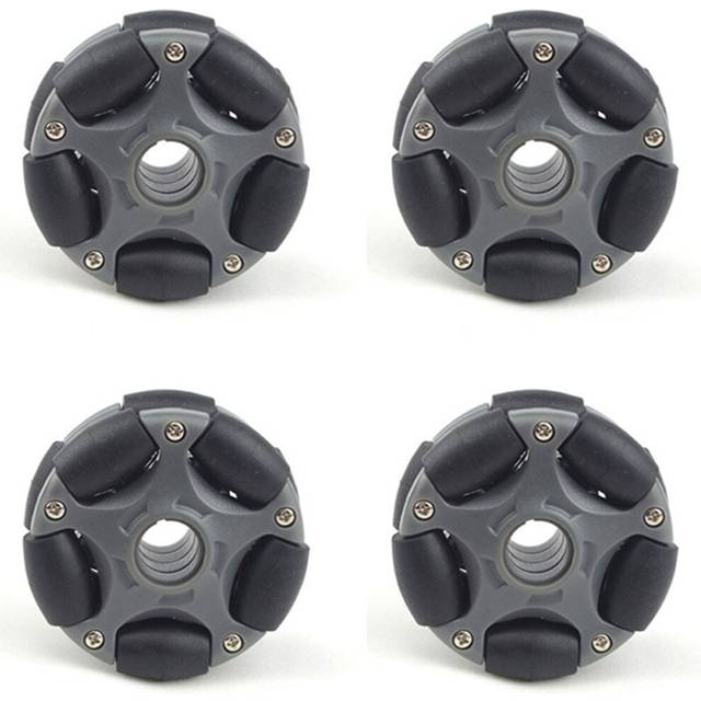 4Pcs 58mm Plastic Omni Wheel for Robot Kit Servo Motor 14135