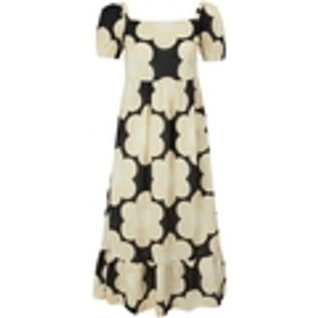 (8 UK, Black) Regatta Womens/Ladies Orla Kiely Sixties Daisy Summer Midi Dress
