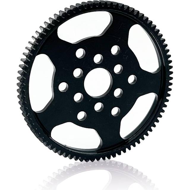 Steel Heavy Duty 83T Gearbox Spur Gear & Gear Mount Replacement for Tamiya CC02 1/10 Remote Control 47T