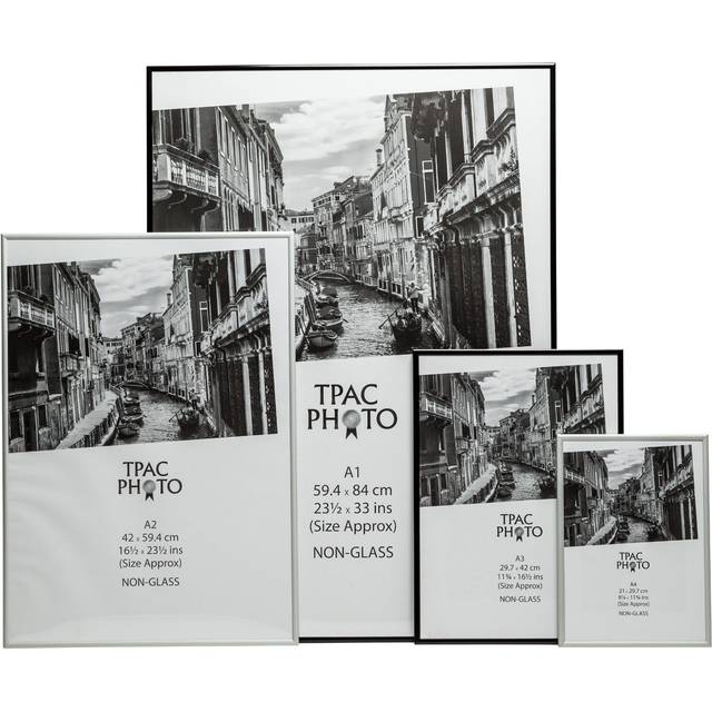 Hampton Frames Aluminium Certificate Frame A1 Black PAAFA1B-BLK