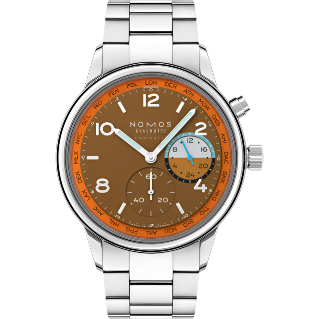 Nomos Glashutte Club Sport Neomatik Worldtimer Canyon Watch Pre-Order