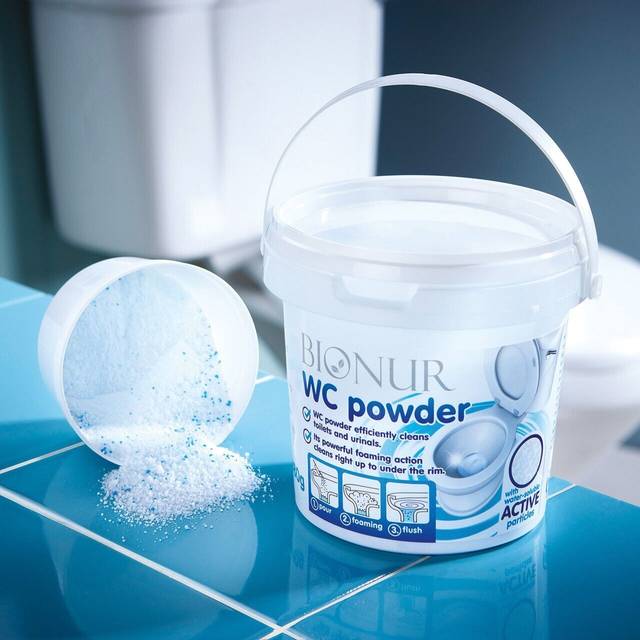Wc cleaning powder toilet urinal cleaner loo descaler foaming limescale remover