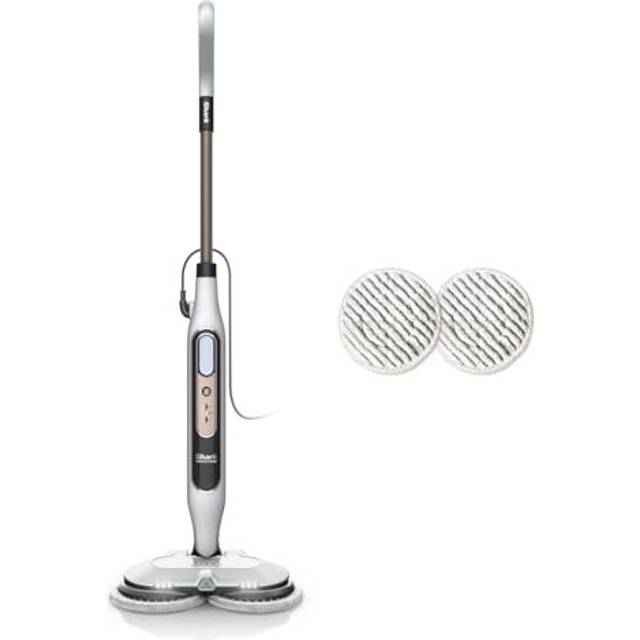 Shark Steam Mop, Automatic Steam and Scrub Steam Mop with Steam Blaster, 2 Rotating Power Pads, 3 Steam Settings, Stain & Dirt Removal, For all Sealed