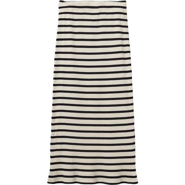 Sofie Schnoor Kjol - Rib - Dizasy - Black Striped - Sofie Schnoor - 12 år (152) - Kjol