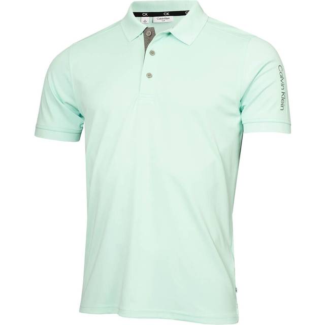 Calvin Klein Club Polo Shirt - Aqua Aqua / M