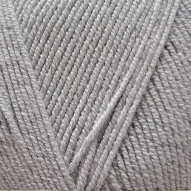 King Cole Cotton Socks 4 Ply - Silver (4768)