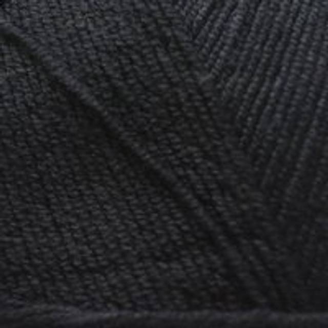 King Cole Cotton Socks 4 Ply - Black (4769)