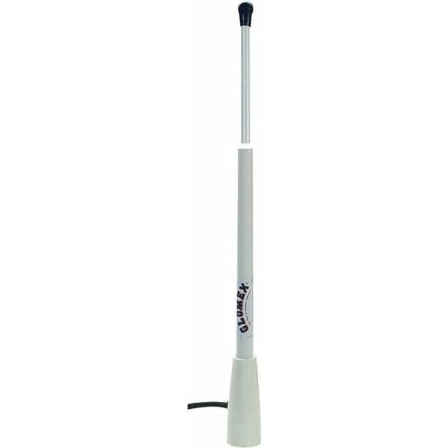 Glomex fiberglass vhf antenna ra112 1.5m length with 4.5m rg58 cable