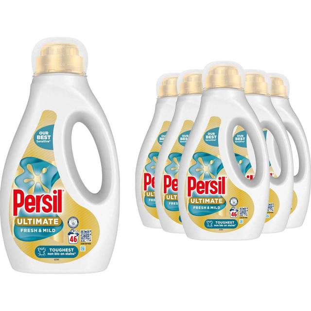 Persil Ultimate Fresh and Mild Liquid Detergent 46 Washes 1.242L 6 Pack - n/a
