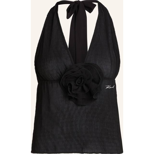 Karl Lagerfeld Tankini-overdel sort - M