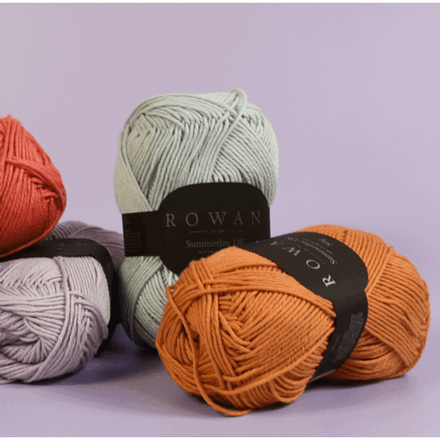 Rowan summerlite dk yarn 50 grm ball