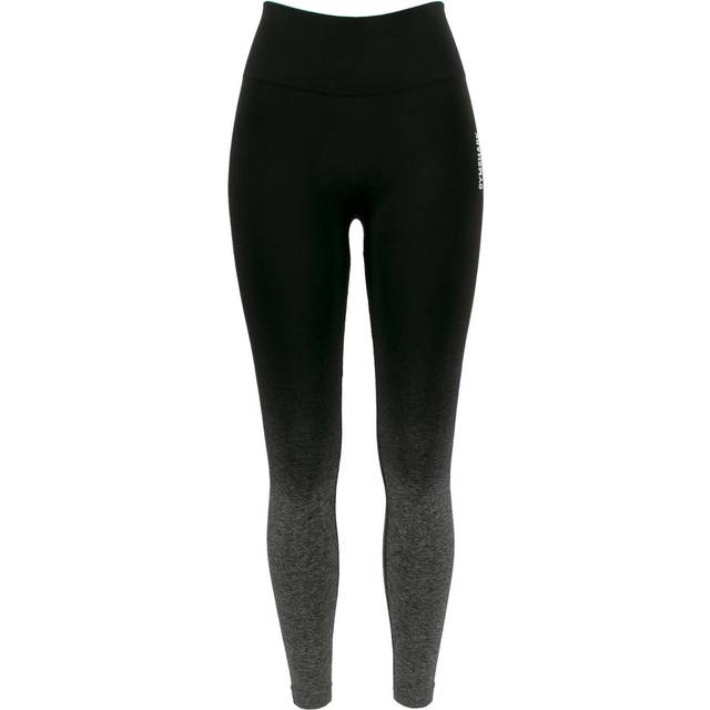Gymshark adapt ombre seamless womens training tights black gym workout fitness