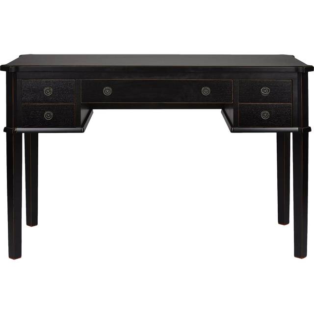Laura Ashley Henshaw 5 Drawer Desk, Black