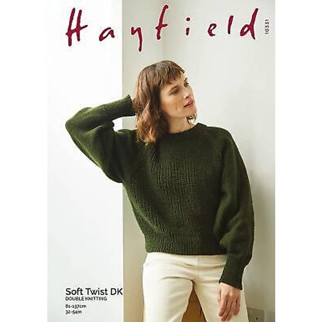 Sirdar knitting pattern - hayfield soft twist dk, sweater 10331