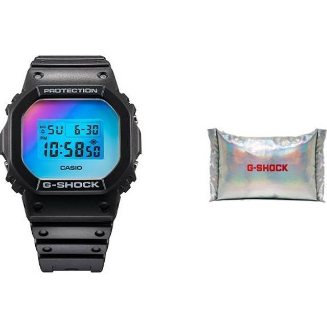 CASIO G-Shock Square 'Black' DW-5600SR-1PR - black - Free