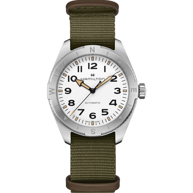 Khaki Field Expedition Auto 41mm Mens Watch White
