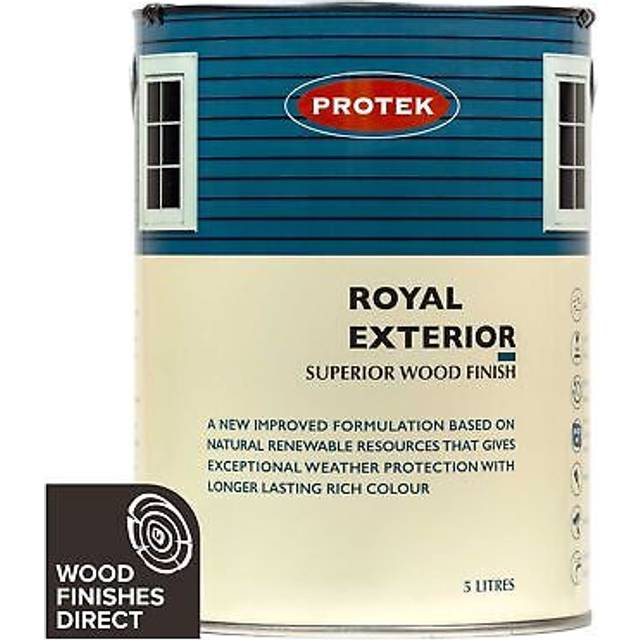 Protek Royal Exterior Paint 1 Litre - Clear - Protek Royal Exterior Paint 1 Litre - Clear