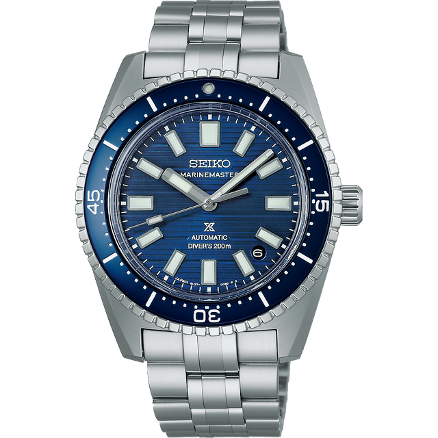 Seiko Prospex Blue Water Navy Marinemaster 1965 Re-interpretation Watch