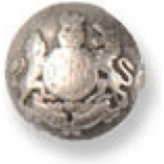 Trimits Military Style Metal Buttons Silver