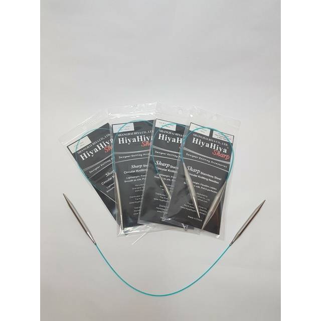 Hiya Hiya Sharp Fixed Circular Needles, 2-15 Mm, 40 Cm