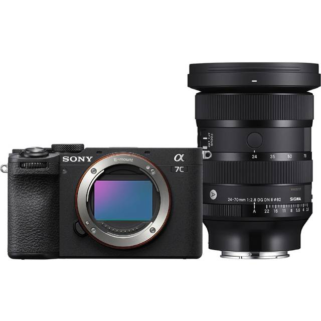 Sony A7C II black + SIGMA 24-70mm F2.8 DG DN II Art Sony E-mount | ✅ 5 years warranty