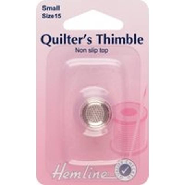 Hemline Metal Quilters Thimble
