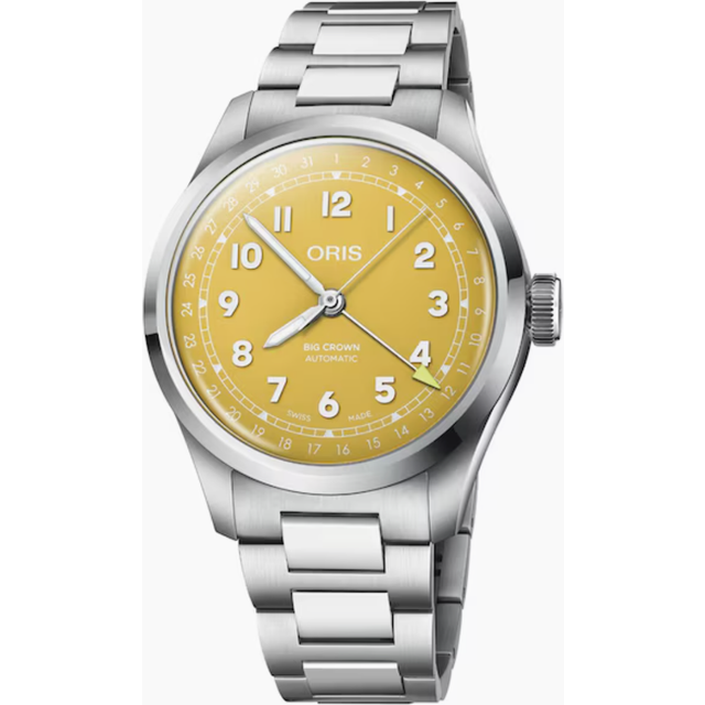 Oris Big Crown Pointer Date Yellow Watch