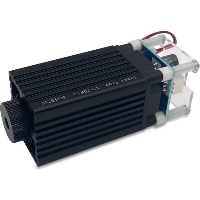 (LT-20W-A) 20W 40W Laser Module 450nm TTL Blue Light Laser Engraver Head for Laser Engraving Cutting Machine Wood Working Tools