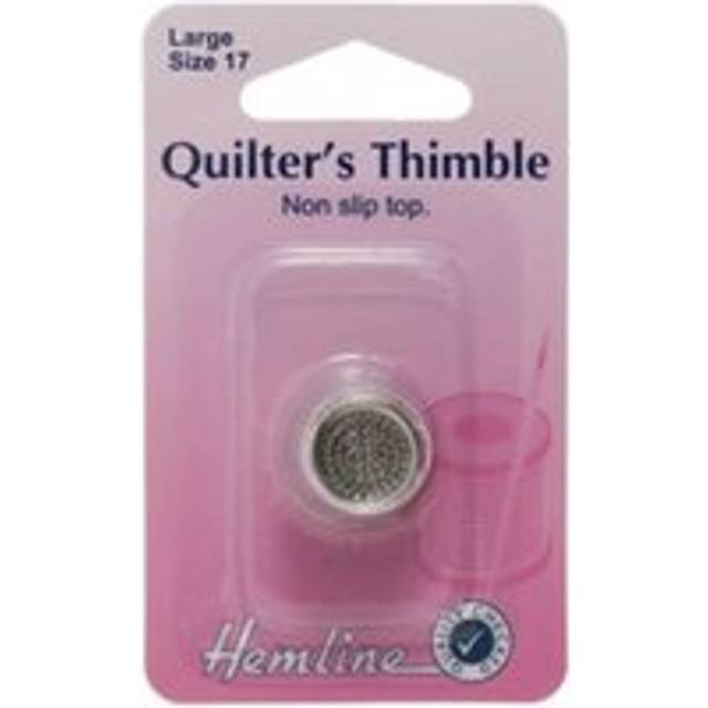 Hemline Metal Quilters Thimble