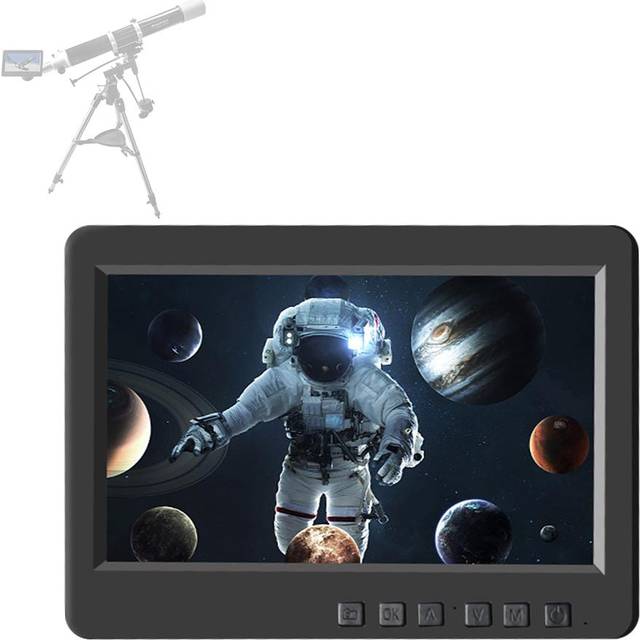 7 inch Astronomical Telescope Electronic Eyepiece Recorder Microscope Electric Stargazing Mirror multicolour