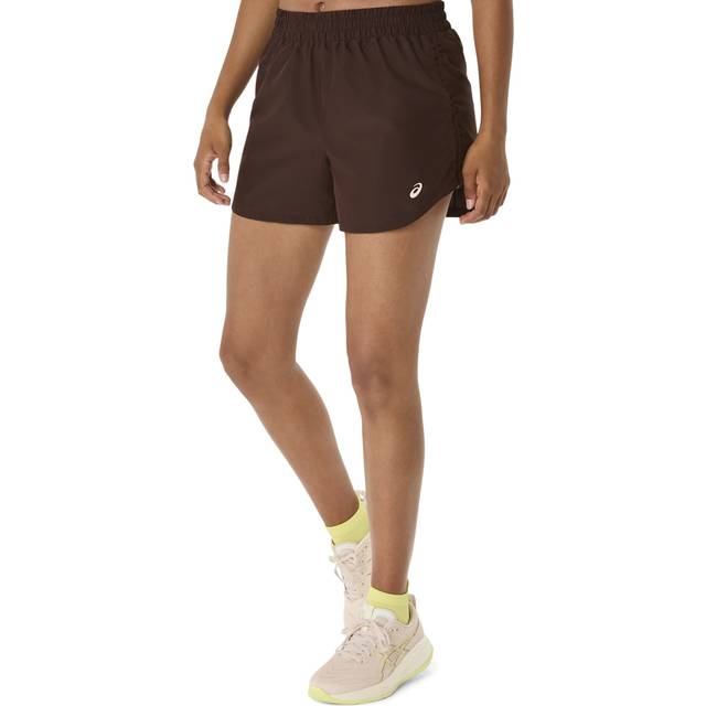 Asics Nagino 4in Running Shorts Women - brown