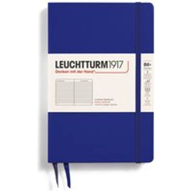 LEUCHTTURM1917 Hardcover B6+ Notebook Ink - Ruled - Blue