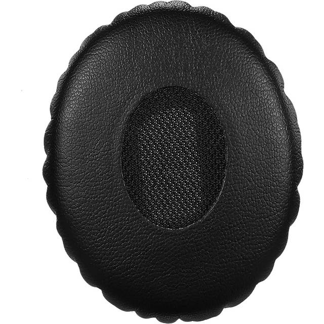 Replacement Memory Ear Pad Protein Leather Around Ear Cups Cushion Cover Compatible with Bose ON svart