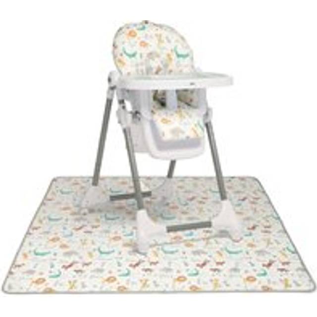 Snax Highchair & Splash Mat Bundle – Jungle Alphabet
