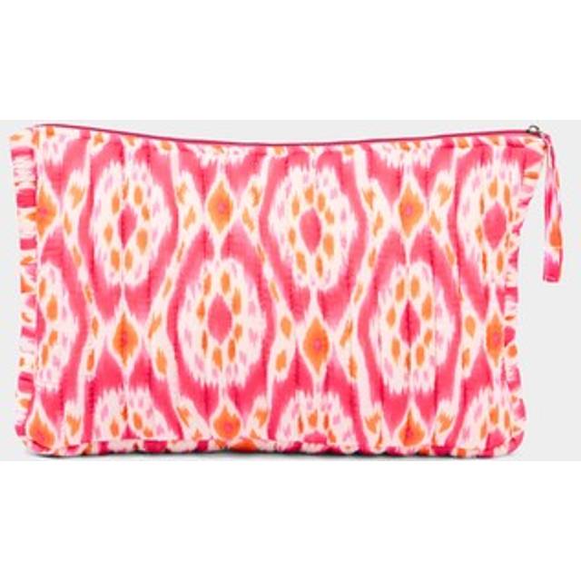 Women's Set For Summer Towel Sarong And Bag Set - Pink - by Joe Browns