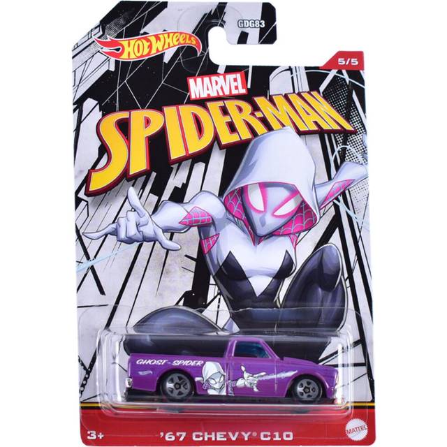 Hot Wheels Marvel Spider-Man (5/5 Ghost-Spider '67 Chevy C10)