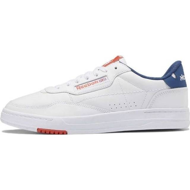 Reebok Court Peak Low Top Casual Skate Shoes Unisex White Orange 'White' GW7560