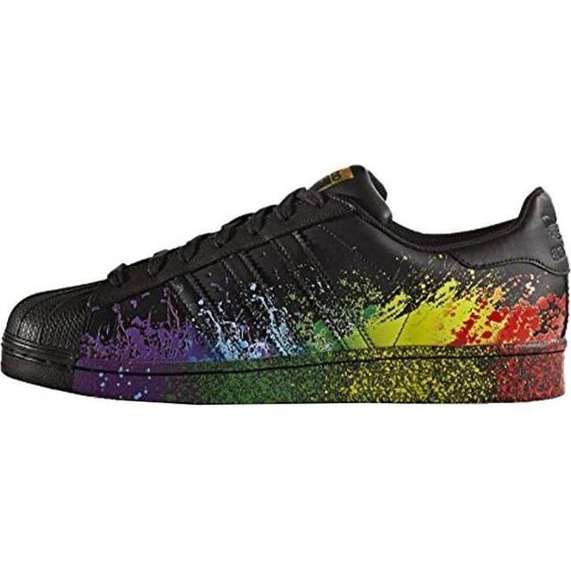 adidas Superstar Pride 'Paint Splatter' - black - 10