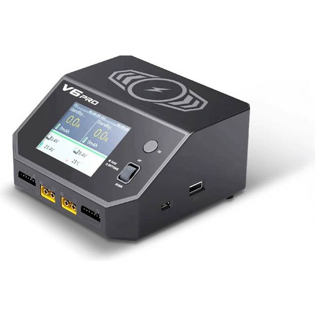 AC/DC Battery Balance Charger Discharger for RC Car Drone US Plug