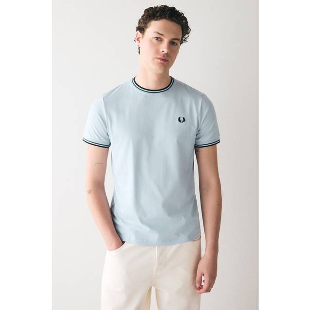 Fred Perry Twin Tipped T-Shirt - Blue