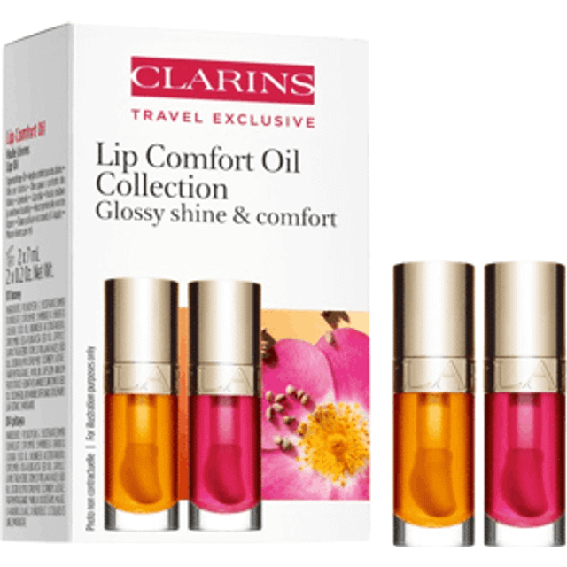 Clarins Lip Comfort Oil Set 2 pcs